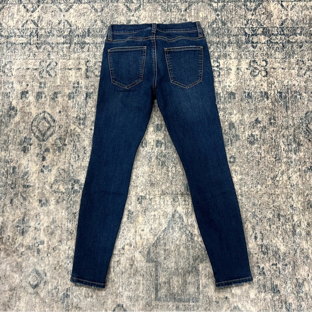 Current/Elliott medium blue wash skinny jeans size 25 one year worn - Picture 4 of 5